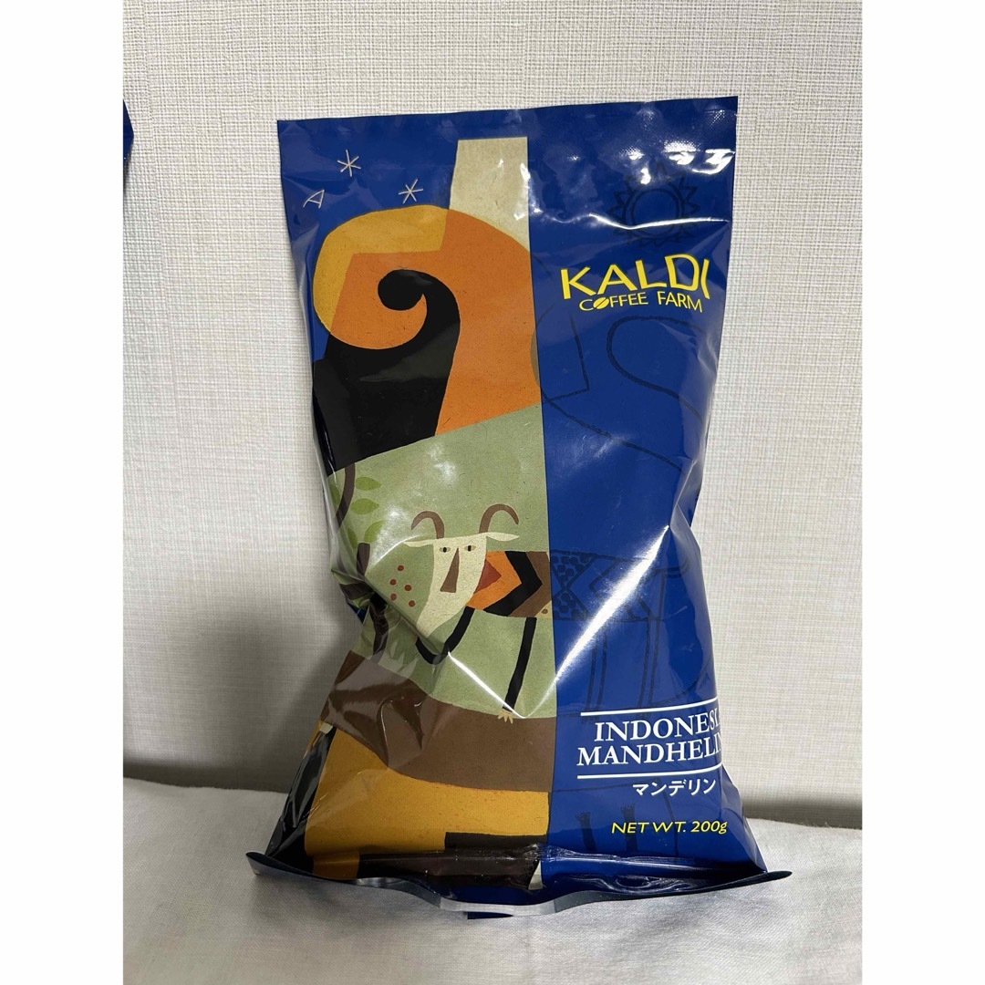 KALDI(カルディ)の<発送可> カルディ コーヒー豆　マンデリン / マンデリンフレンチ　各200g 食品/飲料/酒の飲料(コーヒー)の商品写真