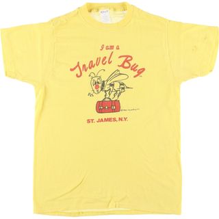 古着 80年代 CHED プリントTシャツ USA製 レディースS ヴィンテージ /eaa445750(Tシャツ(半袖/袖なし))