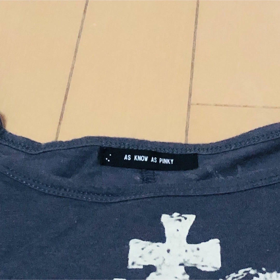 ASKNOWAS 王冠　ロゴ　Tシャツ メンズのトップス(Tシャツ/カットソー(半袖/袖なし))の商品写真