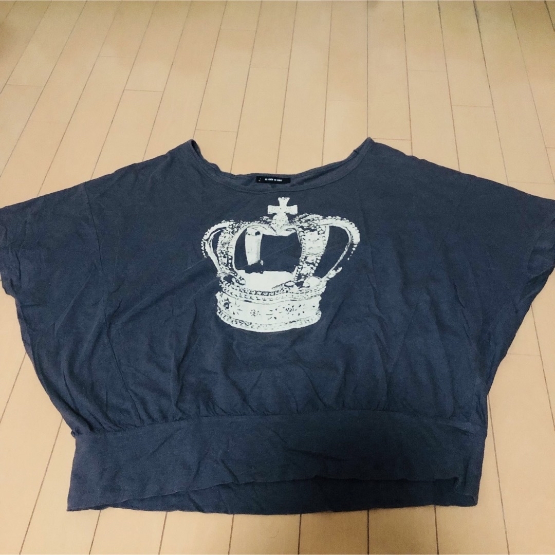 ASKNOWAS 王冠　ロゴ　Tシャツ メンズのトップス(Tシャツ/カットソー(半袖/袖なし))の商品写真