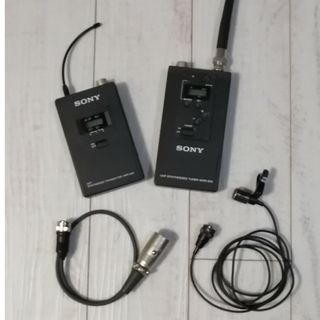 【ジャンク品】SONY ワイヤレスピンマイク 送受信機