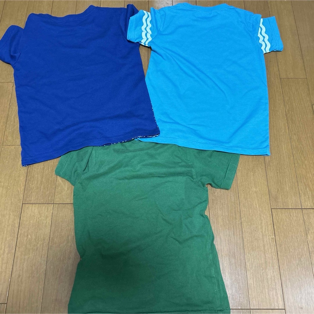 THE NORTH FACE(ザノースフェイス)の120cm 男の子 半袖Tシャツ 夏服 まとめ売り 3枚セット ノースフェイス キッズ/ベビー/マタニティのキッズ服男の子用(90cm~)(Tシャツ/カットソー)の商品写真