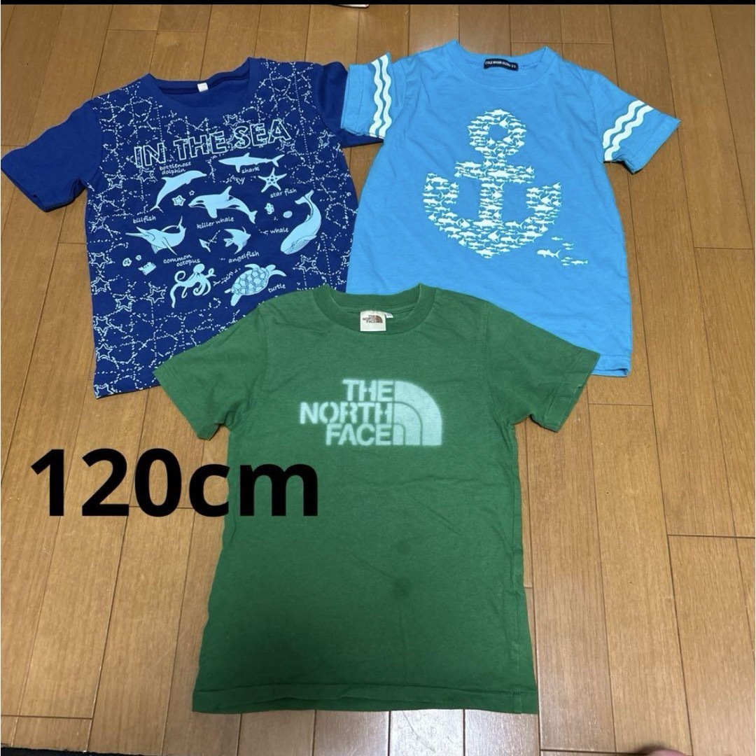 THE NORTH FACE - 120cm 男の子 半袖Tシャツ 夏服 まとめ売り 3枚