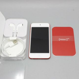 アップル(Apple)のApple iPod touch (PRODUCT) RED 第7世代 128GB MVJ72J/A レッド アイポッドタッチ 本体(ポータブルプレーヤー)