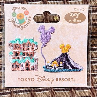 ディズニー(Disney)の★ディズニーリゾート アトラクション ワッペンセット★370 ミッキーバルーン(キャラクターグッズ)