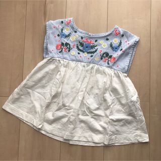 ザラキッズ(ZARA KIDS)のzara baby 刺繍 トップス(ブラウス)