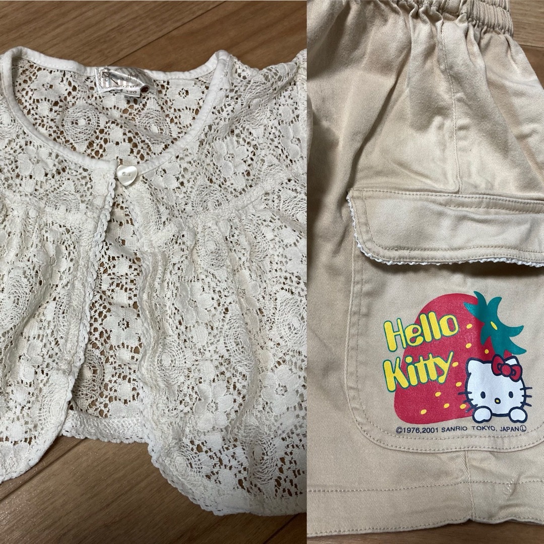 EARTHMAGIC(アースマジック)の女の子用夏物 120cm 11点セット キッズ/ベビー/マタニティのキッズ服女の子用(90cm~)(Tシャツ/カットソー)の商品写真