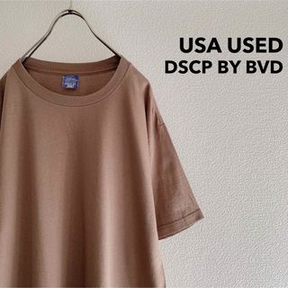 USA製 “DSCP BY BVD” ミリタリー Tシャツ / 米軍 ARMY(Tシャツ/カットソー(半袖/袖なし))