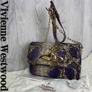 ヴィヴィアンウエストウッド(Vivienne Westwood)の希少♡極美品♡ヴィヴィアンウエストウッド オーブ パイソン スネーク バッグ(ショルダーバッグ)