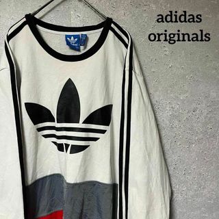 Originals（adidas） - adidas アディダス オリジナルス スウェット トレフォイル ビッグ 2XL