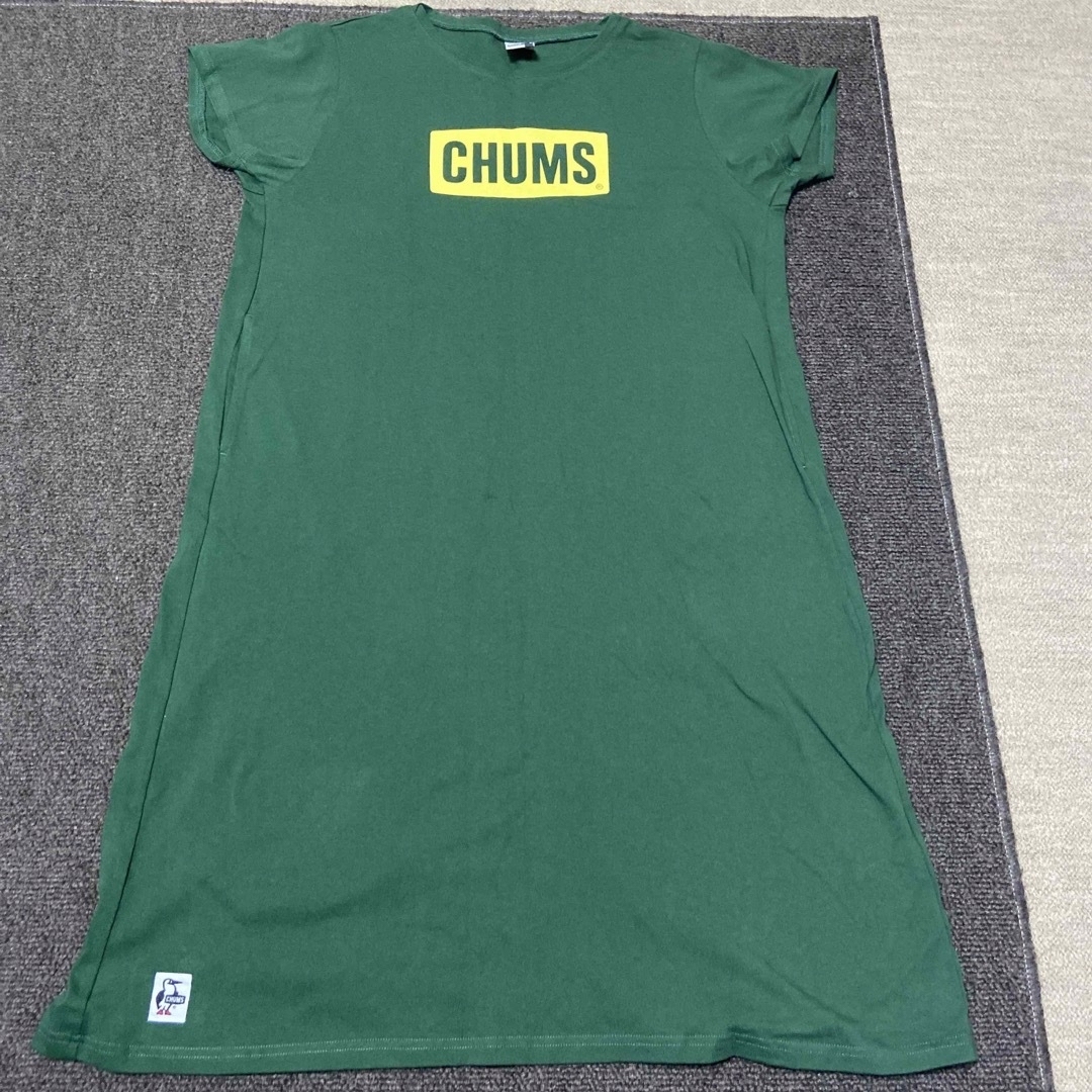 CHUMS(チャムス)のCHUMS 未使用　半袖Tシャツワンピース　L メンズのトップス(Tシャツ/カットソー(半袖/袖なし))の商品写真