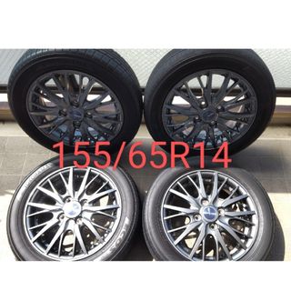 軽自動車用 155/65R14タイヤホイールSET