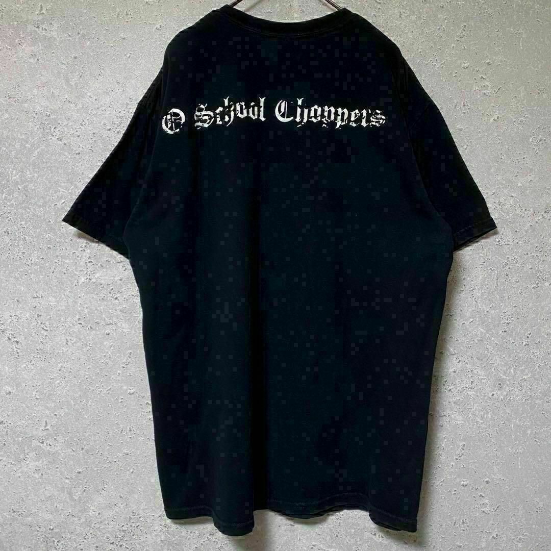 GILDAN ギルダン Tシャツ school choppers 半袖 L メンズのトップス(Tシャツ/カットソー(半袖/袖なし))の商品写真