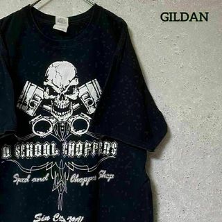 GILDAN ギルダン Tシャツ school choppers 半袖 L(Tシャツ/カットソー(半袖/袖なし))