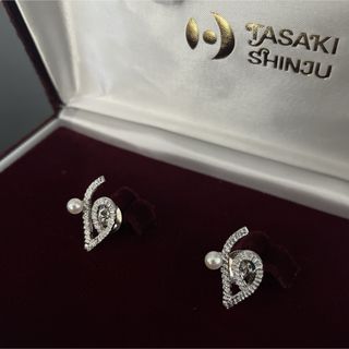 TASAKI SHINJU  ピンブローチ　パール　刻印　シルバー　0.4mm(ブローチ/コサージュ)