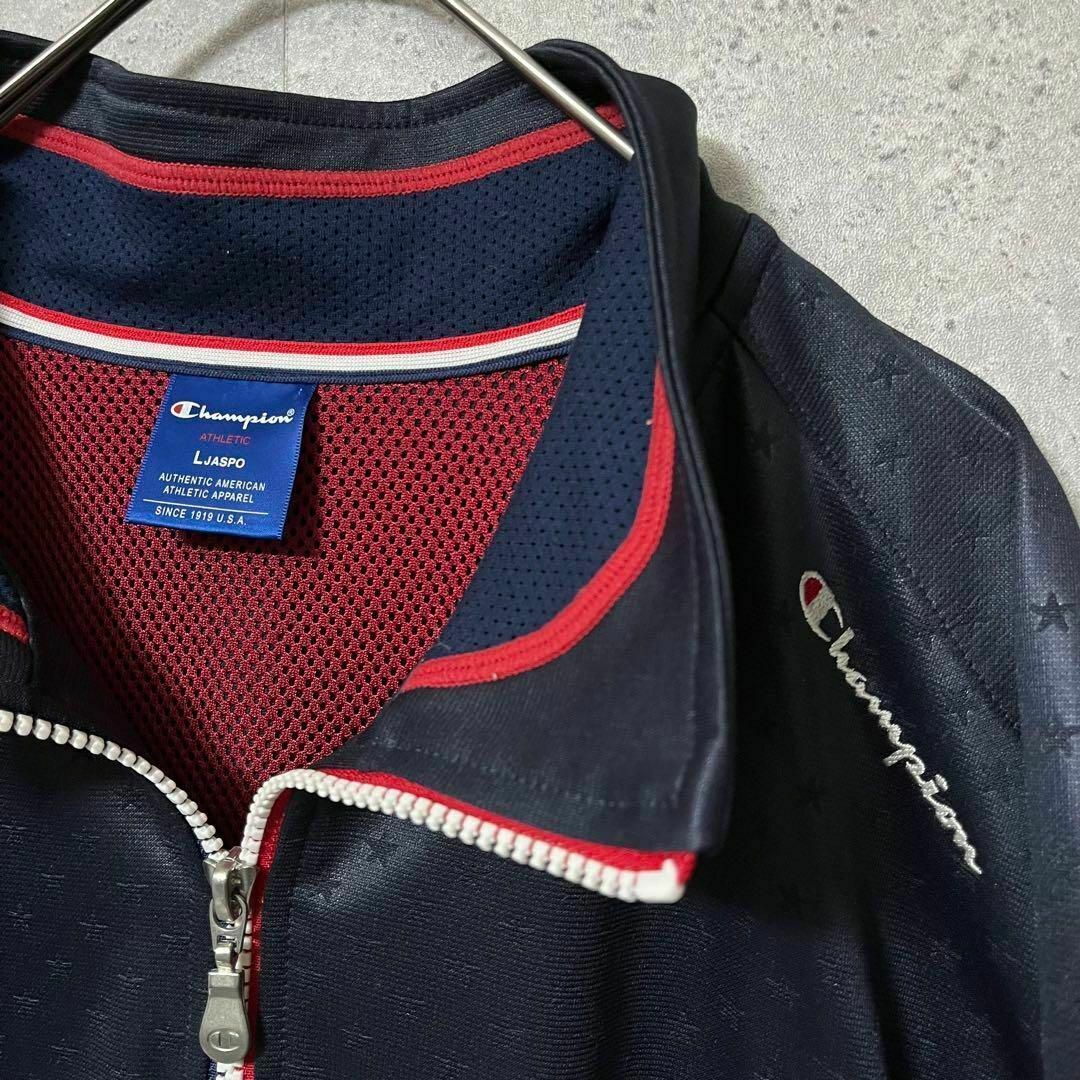 Champion(チャンピオン)のChampion チャンピオン トラックジャケット ジャージ 刺繍 スポーツ L メンズのトップス(ジャージ)の商品写真