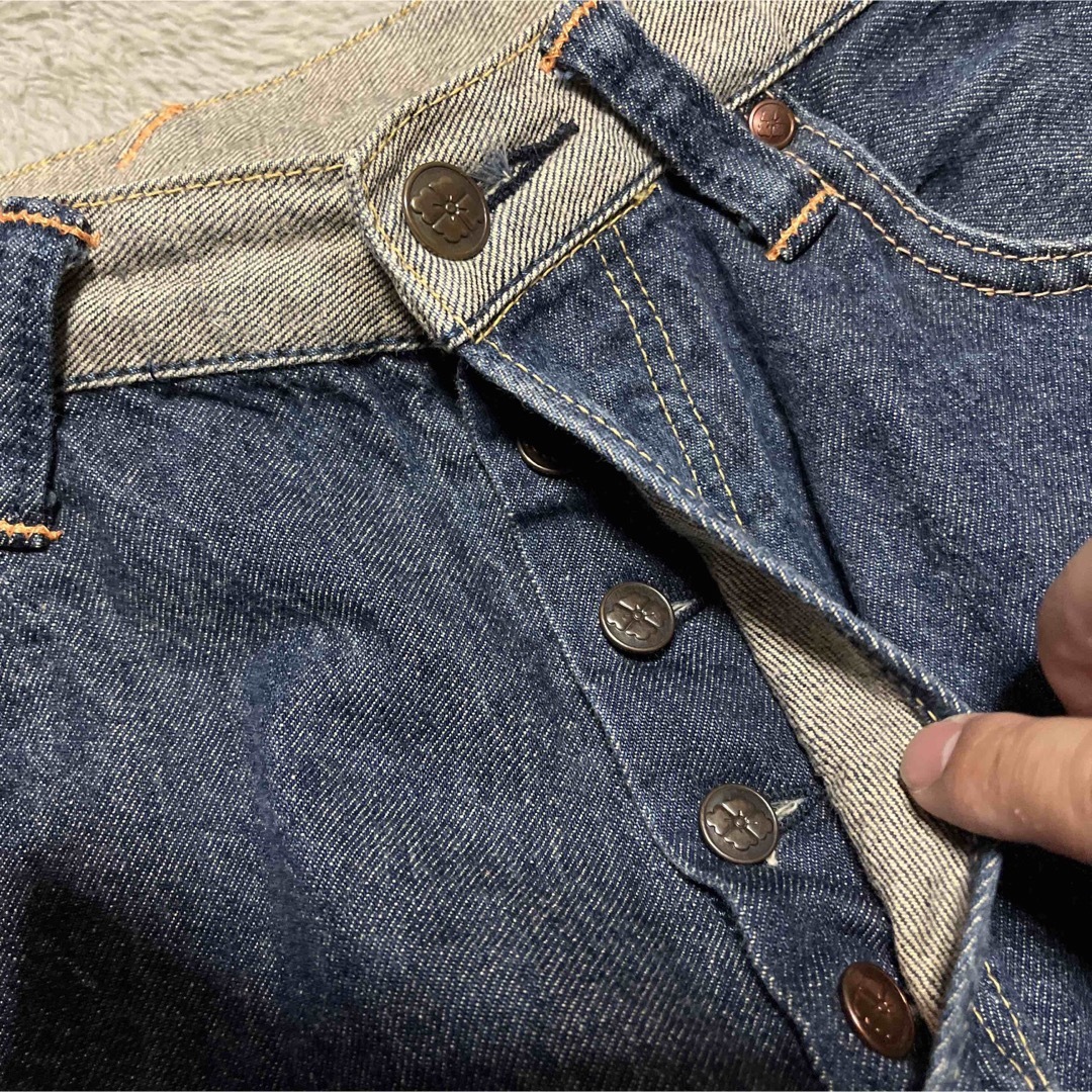 EVISU(エビス)のEVISU YAMANE 1959 DENIM デニム　パンツ　34 カモメ　 メンズのパンツ(デニム/ジーンズ)の商品写真