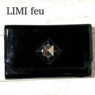 リミフゥ(LIMI feu)のリミフゥ 三つ折り財布 LIMI feu エナメル パテントレザー ウォレット(財布)