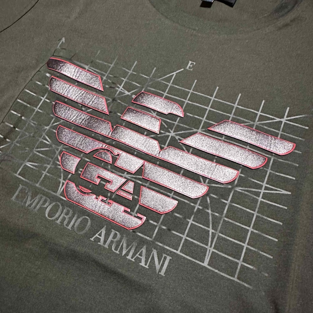 Emporio Armani(エンポリオアルマーニ)の新品　エンポリオアルマーニ　キッズ　Tシャツ　150サイズ　ロゴ キッズ/ベビー/マタニティのキッズ服男の子用(90cm~)(Tシャツ/カットソー)の商品写真