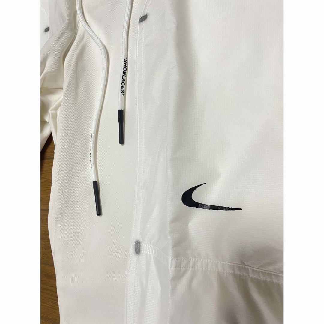 NIKE(ナイキ)のNIKE×off-whiteホワイトパンツS メンズのパンツ(その他)の商品写真