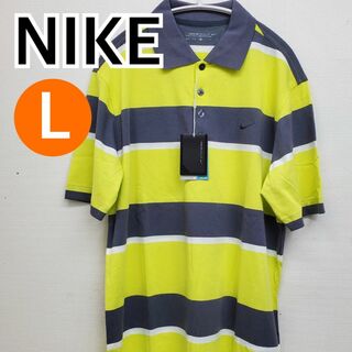 NIKE - 【新品】NIKE トップス ポロシャツ 半袖 カットソー Lサイズ【CT251】