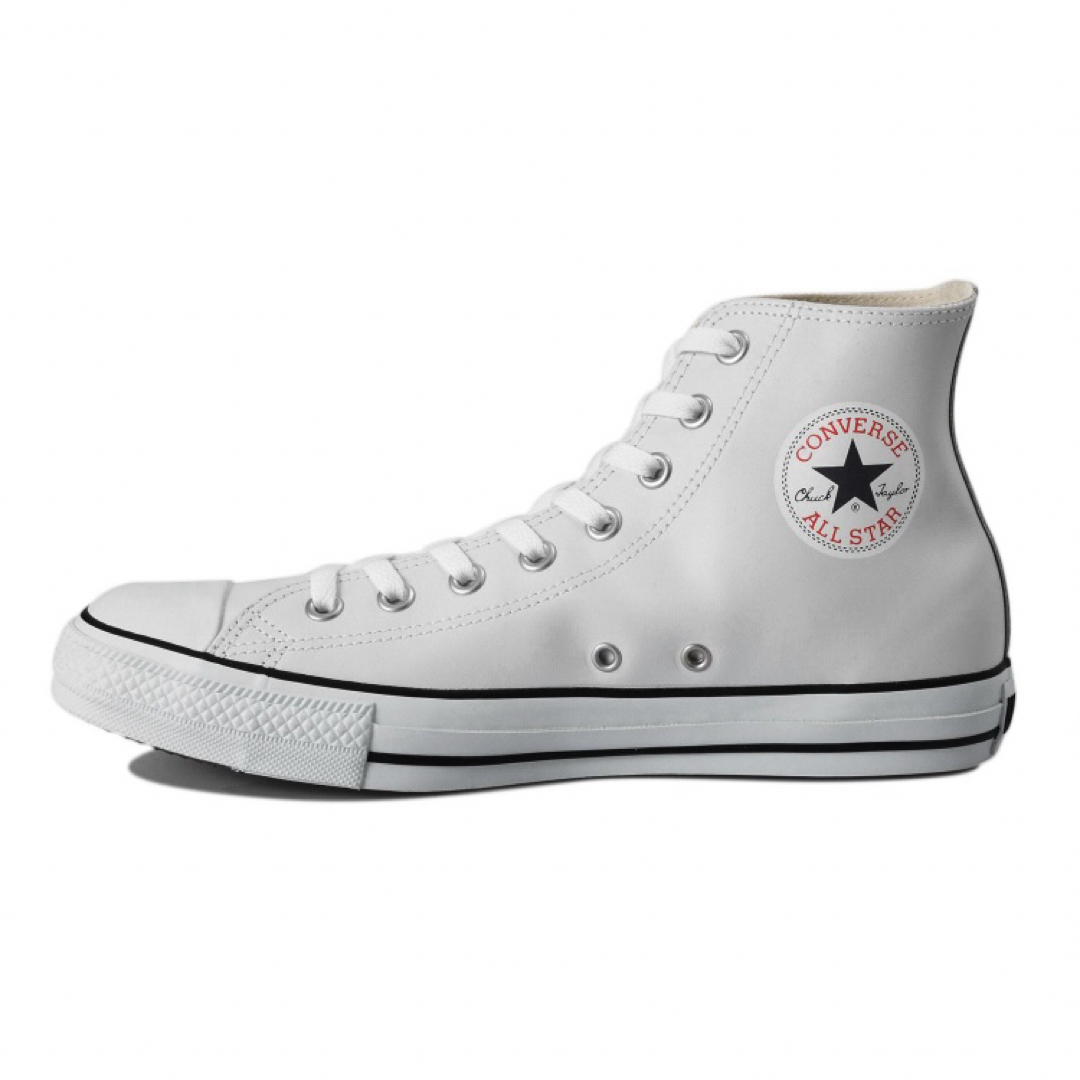 CONVERSE(コンバース)の三時間限定値下げ！特売！コンバース　レザーハイカットスニーカー22.5cm レディースの靴/シューズ(スニーカー)の商品写真