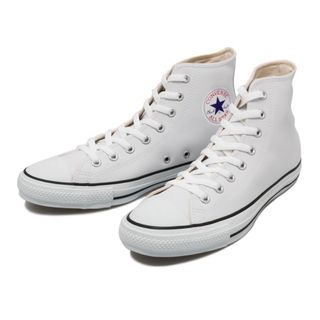 コンバース(CONVERSE)の三時間限定値下げ！特売！コンバース　レザーハイカットスニーカー22.5cm(スニーカー)