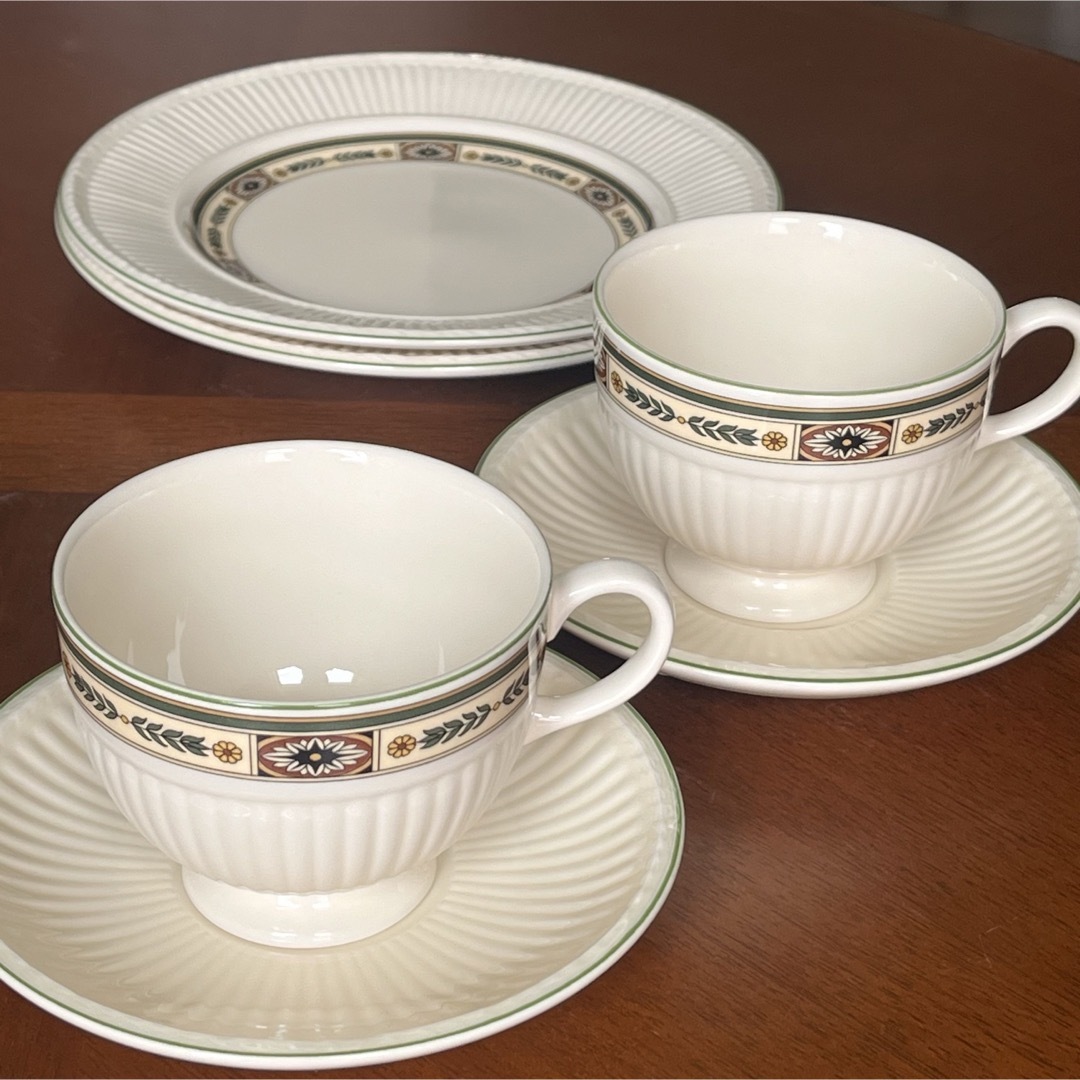 WEDGWOOD - 【黒壺美品】ウェッジウッド☆カールトン☆トリオ WEDGWOOD - 【黒壺美品】ウェッジウッド☆カールトン☆トリオ