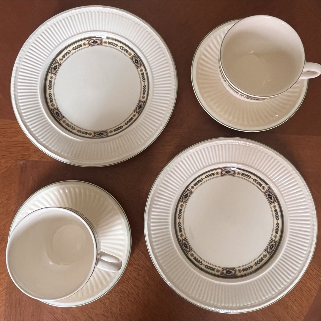 WEDGWOOD - 【黒壺美品】ウェッジウッド☆カールトン☆トリオ WEDGWOOD - 【黒壺美品】ウェッジウッド☆カールトン☆トリオ