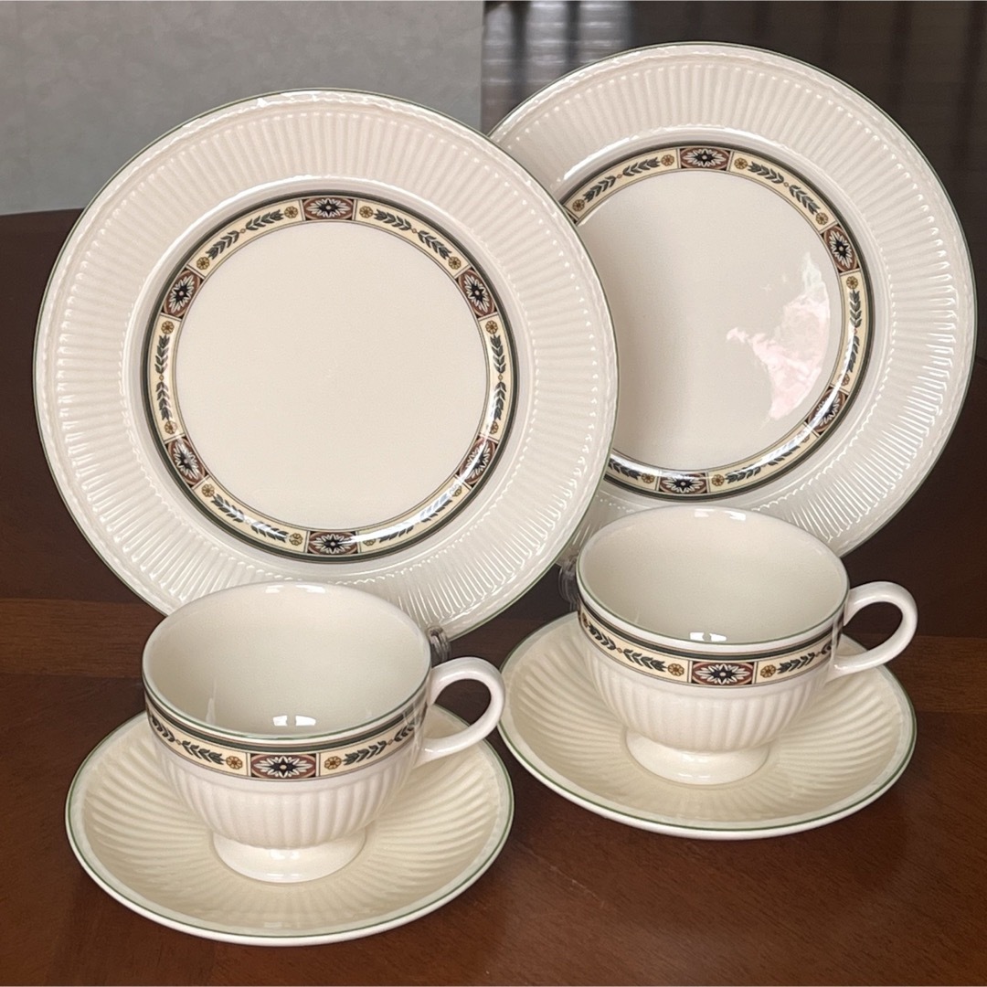 WEDGWOOD - 【黒壺美品】ウェッジウッド☆カールトン☆トリオ WEDGWOOD - 【黒壺美品】ウェッジウッド☆カールトン☆トリオ