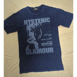 HYSTERIC GLAMOUR - ヒステリックグラマー　希少 デニム加工　両面プリントヒスガールＴシャツ