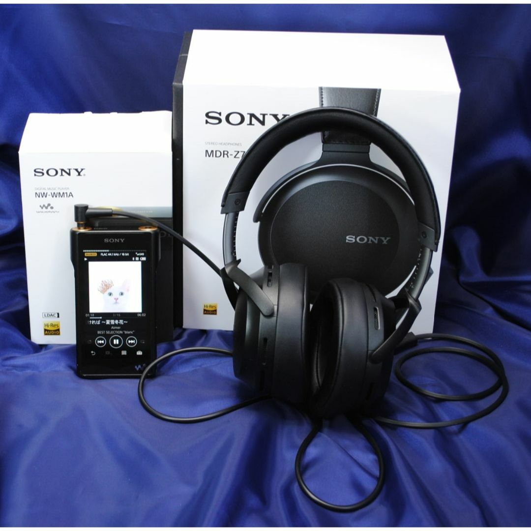 SONY - SONY技術の粋 最高セット NW-WM1A+MDR-Z7M2 沼ります（笑）