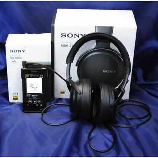 ソニー(SONY)のSONY技術の粋 最高セット NW-WM1A+MDR-Z7M2 沼ります（笑）(ヘッドフォン/イヤフォン)