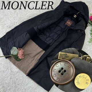 モンクレール(MONCLER)のモンクレール メンズ ダウンジャケット ブラック 黒 L 2(ダウンジャケット)