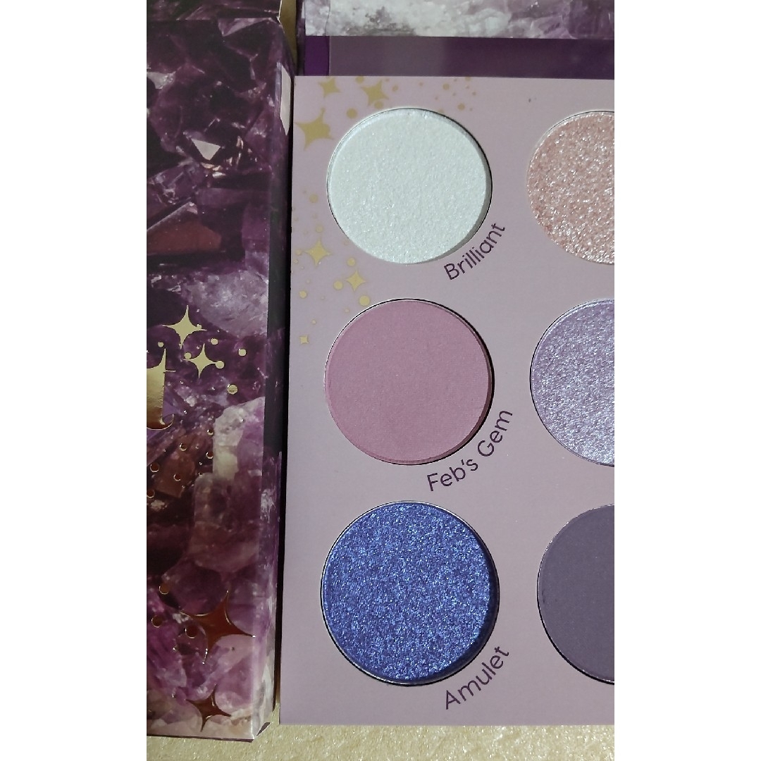 colourpop(カラーポップ)の【未使用※】カラーポップ　アイシャドウパレットAllAmethyst コスメ/美容のベースメイク/化粧品(アイシャドウ)の商品写真