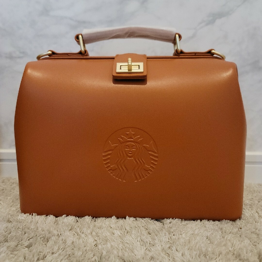 Starbucks(スターバックス)のスターバックス　マイカスタマイズジャーニー　レザー　カフェバッグ レディースのバッグ(トートバッグ)の商品写真