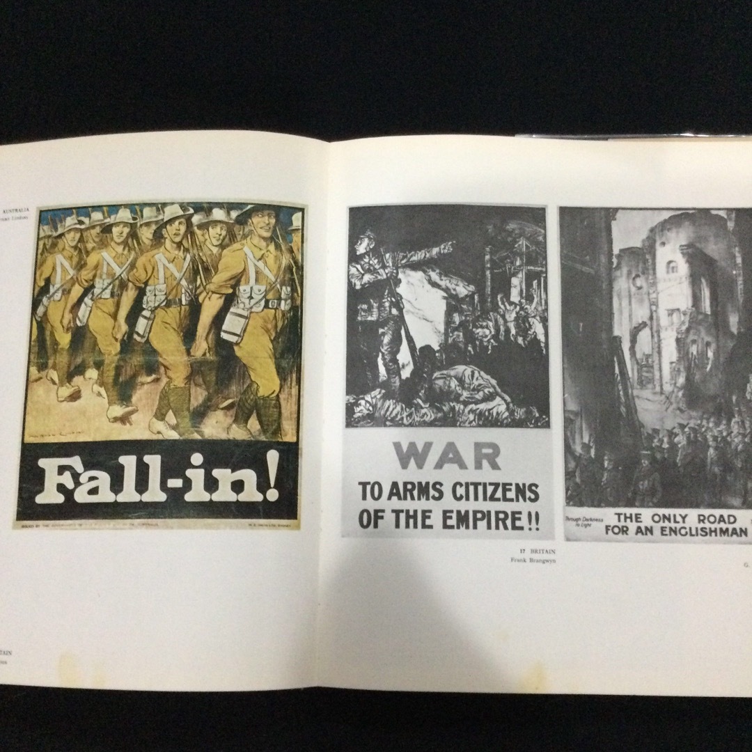 第一次世界大戦　ポスター　広告　洋書　ミリタリー　アメリカ　ドイツ　イタリア エンタメ/ホビーの本(洋書)の商品写真