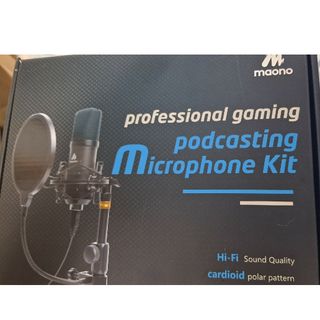 Maono podcasting microphone kit(マイク)