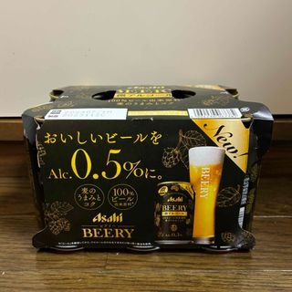 アサヒ(アサヒ)のアサヒビール ビアリー缶 350ml×6本(ビール)