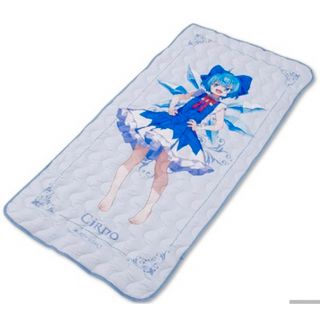 新品 東方プロジェクト チルノ 敷きパッド シングルサイズ　100㎝x205㎝　(その他)