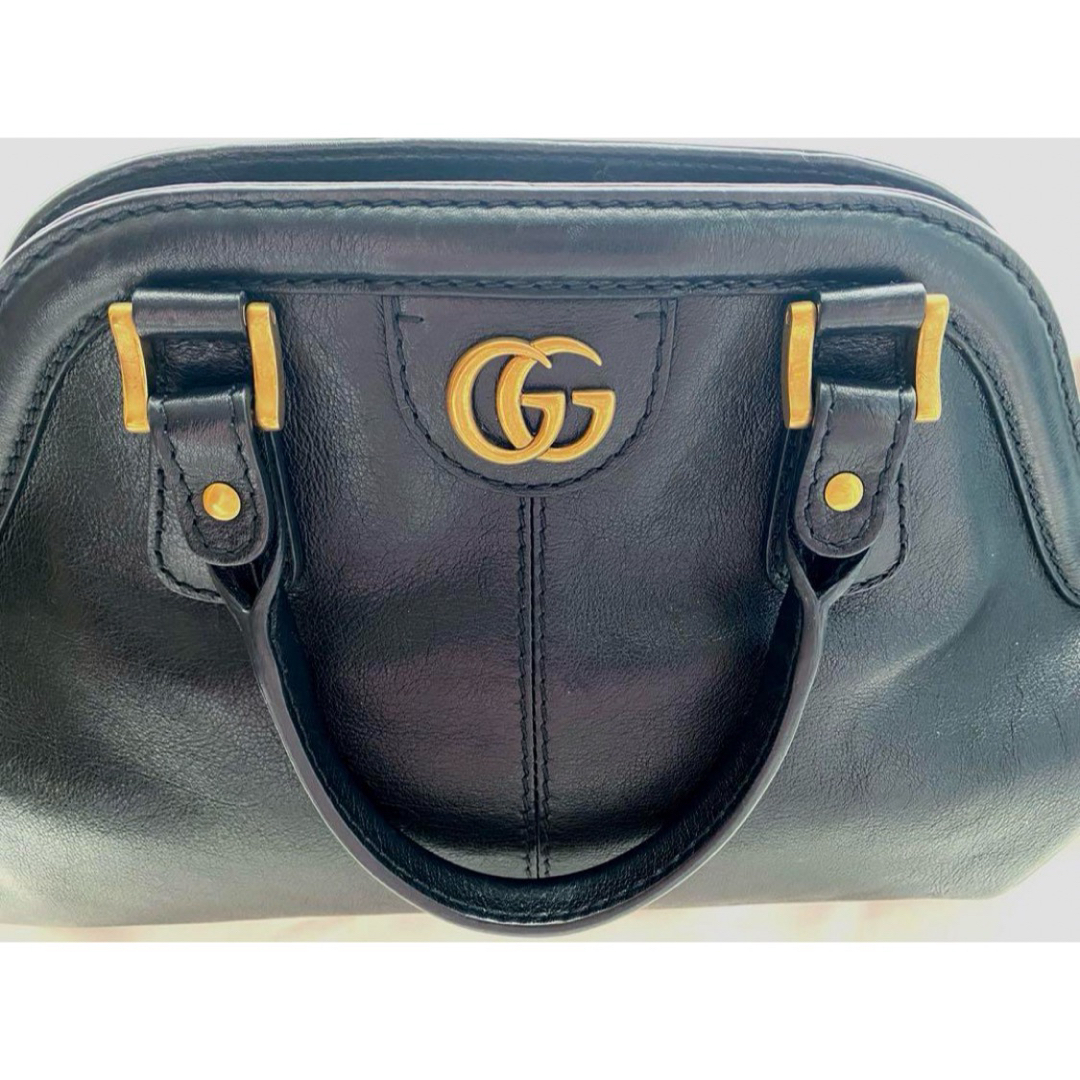Gucci(グッチ)のグッチGUCCI リベル ミディアム GGマーモント 2WAYショルダーバッグ レディースのバッグ(ショルダーバッグ)の商品写真