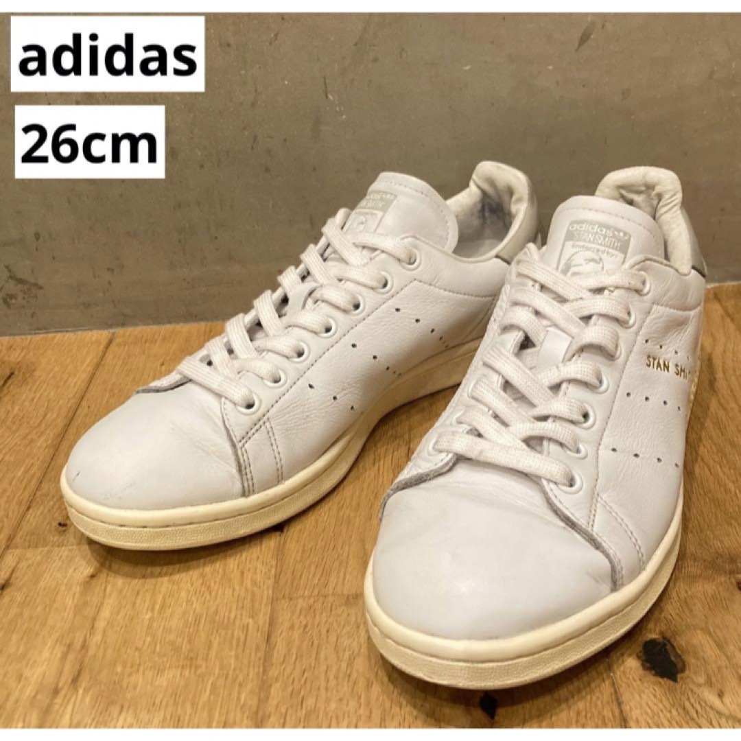 adidas(アディダス)のadidas アディダス　スタンスミス  メンズ　スニーカー　ホワイトグレー メンズの靴/シューズ(スニーカー)の商品写真