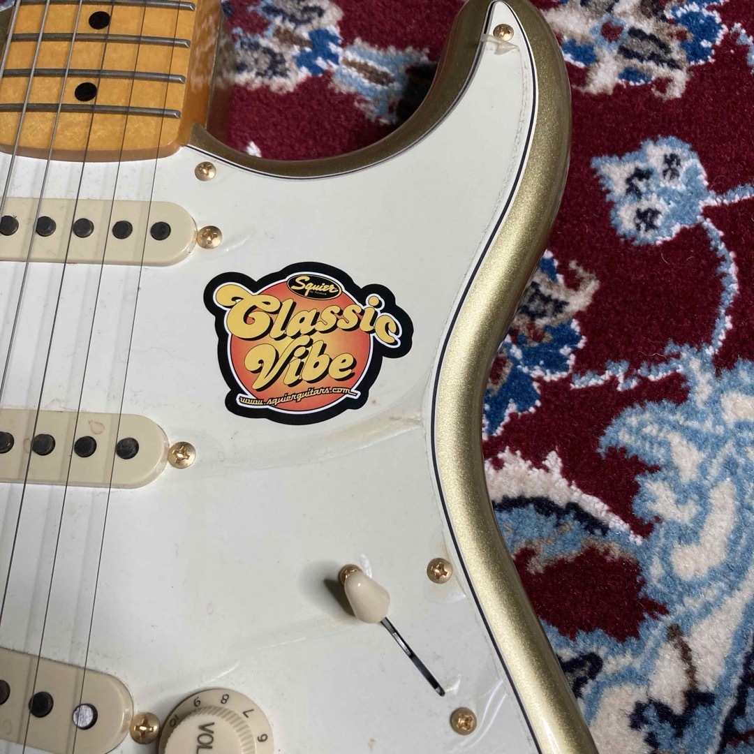 Fender(フェンダー)の【逸品】SQUIER 60th Aniversary  Stratocaster 楽器のギター(エレキギター)の商品写真