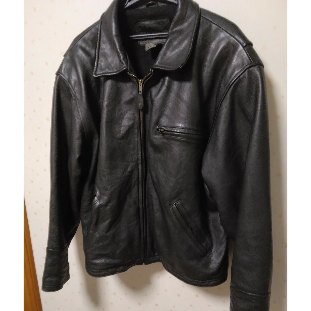 old gap leather jacket 90s メンズのジャケット/アウター(レザージャケット)の商品写真