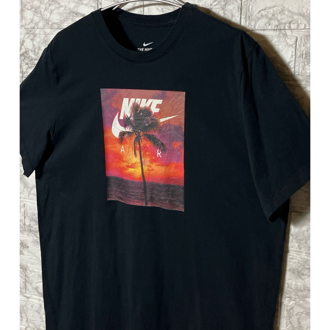 NIKE(ナイキ)のアメリカ古着 made in EGYPT XLsize NIKEブラックTシャツ メンズのトップス(Tシャツ/カットソー(半袖/袖なし))の商品写真