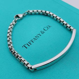 ティファニー(Tiffany & Co.)のTiffany & Co. ブレスレット　ベネチアン　ID シルバー(ブレスレット/バングル)