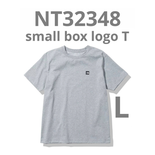 ザノースフェイス(THE NORTH FACE)のノースフェイス　スモールボックスロゴ  Tシャツ　グレー　L NT32348 Z(Tシャツ/カットソー(半袖/袖なし))