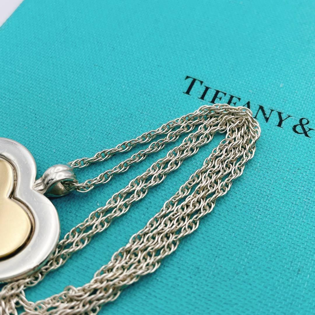 Tiffany & Co.(ティファニー)のTiffany & Co. ネックレス　ハート　コイン　シルバー925 レディースのアクセサリー(ネックレス)の商品写真