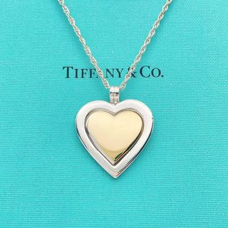 Tiffany & Co. - Tiffany & Co. ネックレス　ハート　コイン　シルバー925