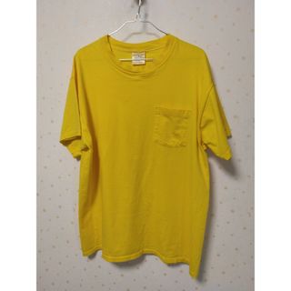 90s L.L.Bean by Russell 無地Tシャツ USA製(Tシャツ/カットソー(半袖/袖なし))